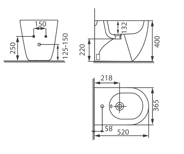 биде ALLEN BRAU REALITY
